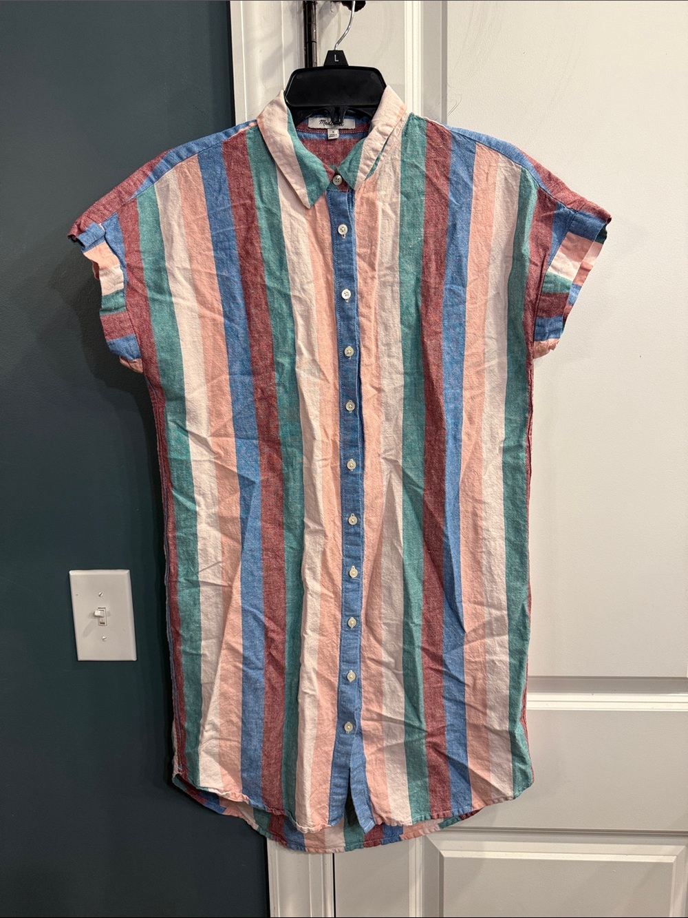 Madewell Shirt Dress is Flagstaff Stripe